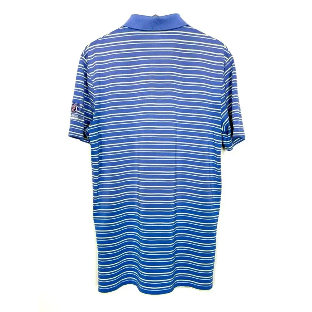 RLX Ralph Lauren Striped Polo Shirt PGA TPC Sawgrass